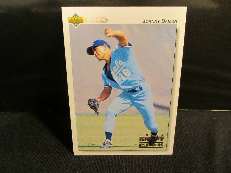 1992 upper deck johnny damon draft ...