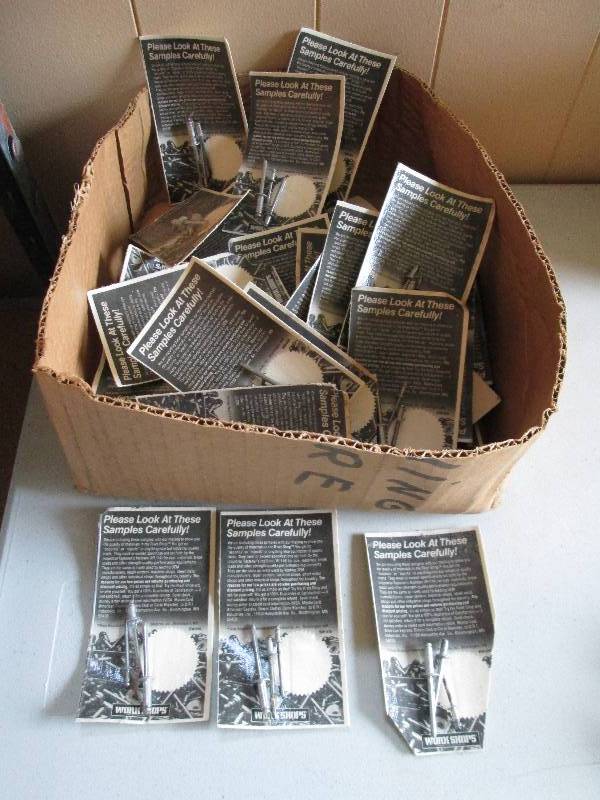 Over 100 pop rivets, 3 different si...