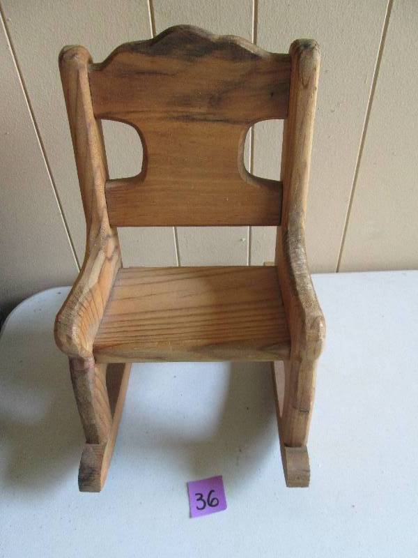 Rocking chair for a doll...