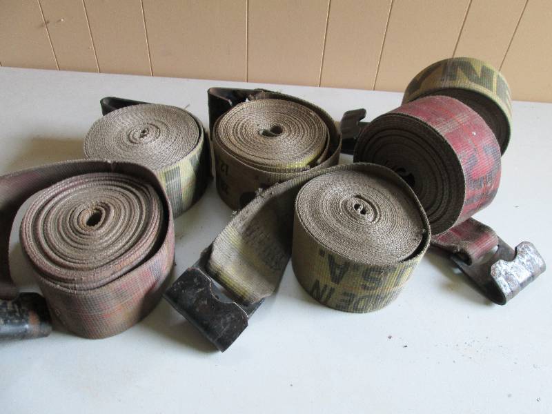 Tie down strap assembly, commercial...