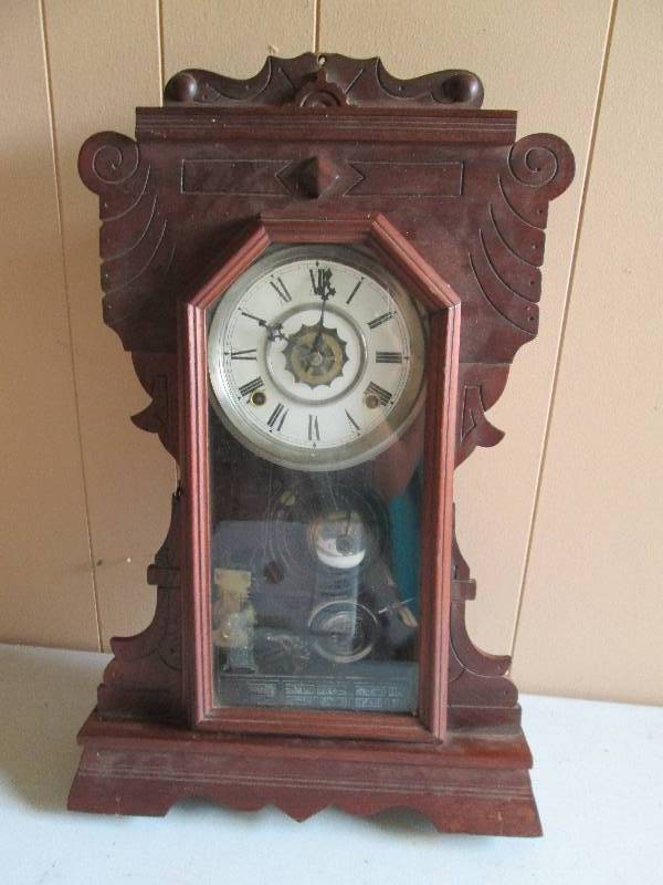 Old Gingerbread Clock, found in the...