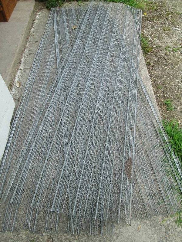 lot of 3 cement mesh forms 27 wid...