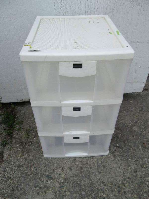keter 3 drawer plastic holder 2 ta...