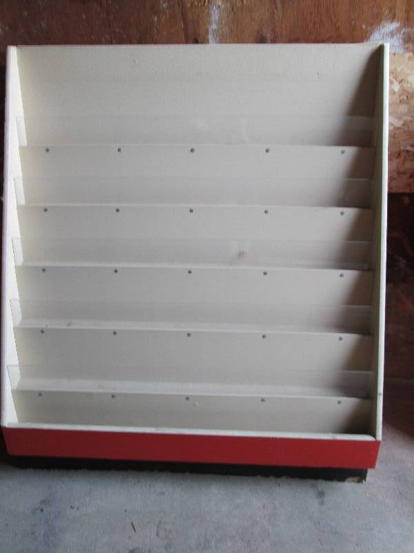 retail display stand with clear pla...