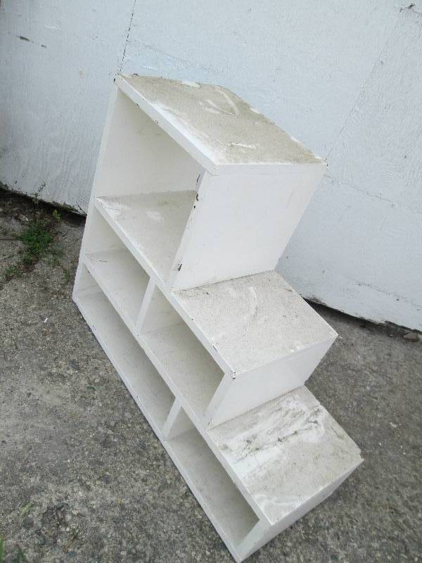 all wood display shelf bottom is 30...