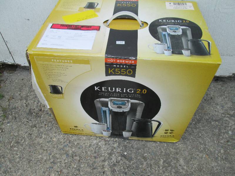 keurig 2.0 hot brewer model K550, b...