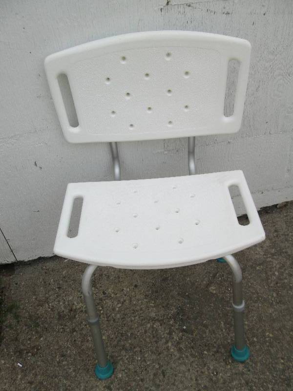 adjustable height plastic chair...