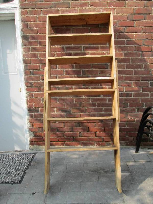 home made wood shelf 6 tall, 28 ...