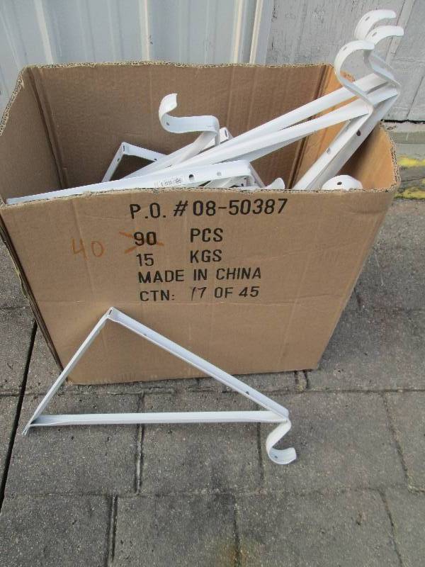lot of 16 shelf and closet racks ...