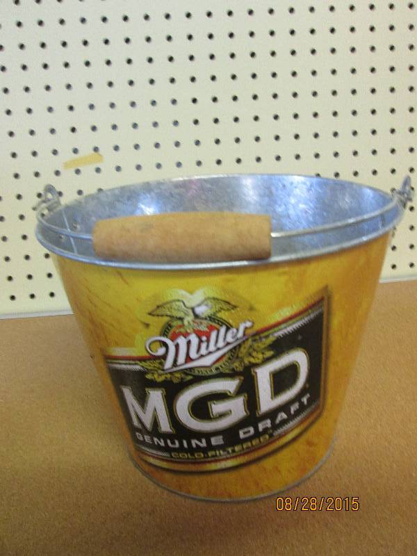 Miller MGD Beer pail, just add ice ...