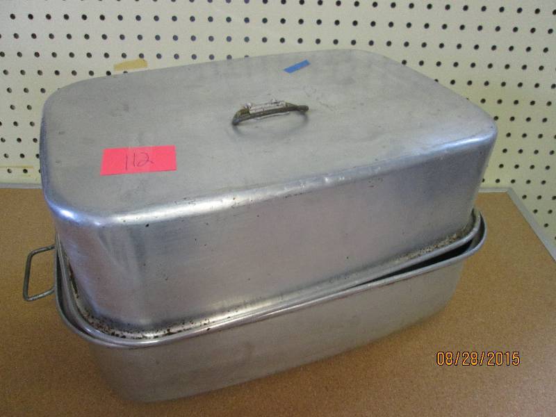 Aluminum roaster, great shape, 12 ...