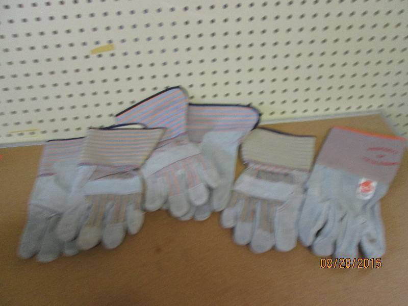 3 pairs of heavy duty globes, new...