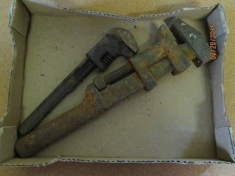Very old monkey wrenches, Moore Dro...