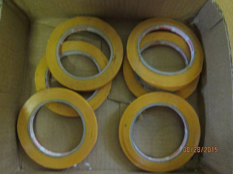 6 rolls of new tape, great for pack...