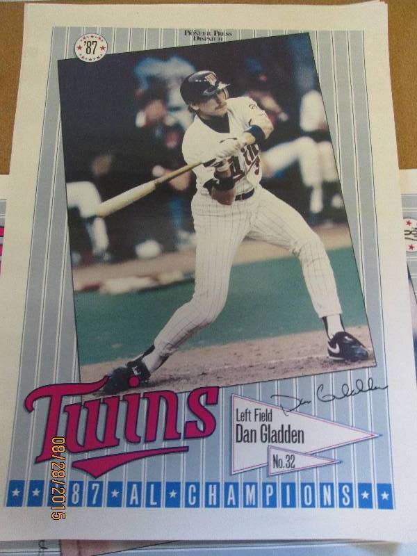 Original colored poster from 1987 T...