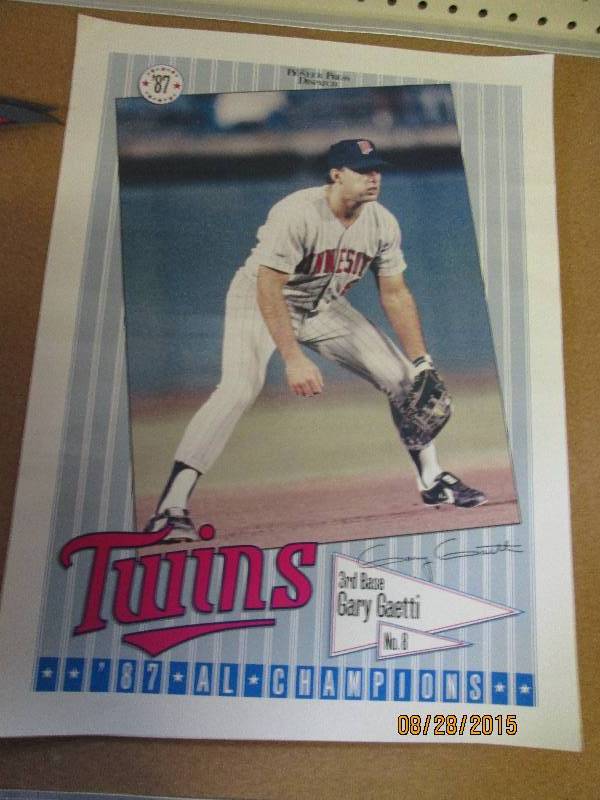 Original colored poster from 1987 T...
