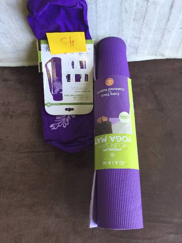 lot 45 image: Yoga Mat and carrier Bag