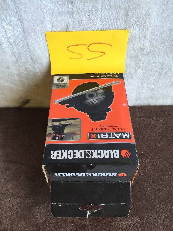 lot 55 image: Black and Decker Matrix Saw Attachment