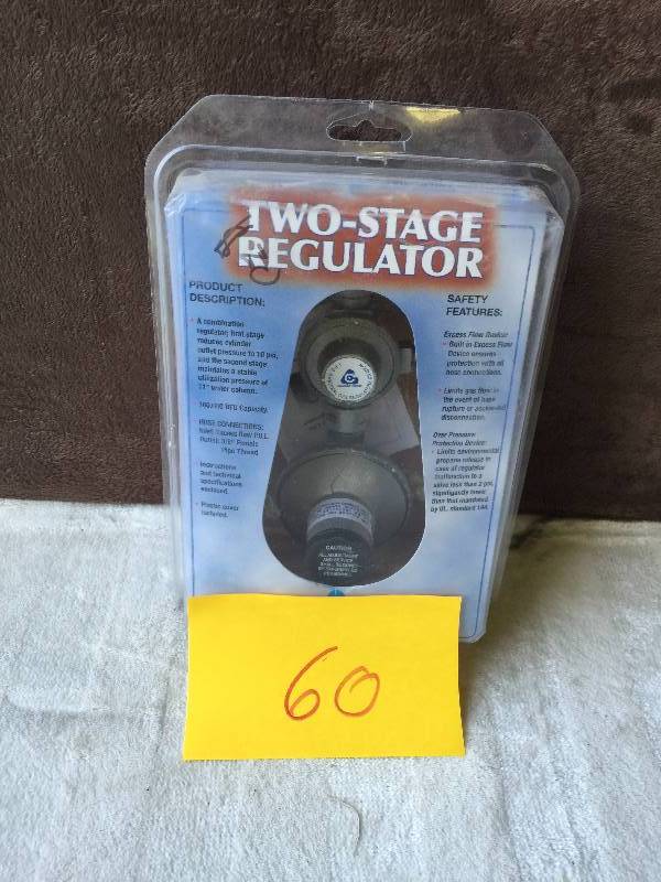 lot 60 image: 2 Stage Regulator