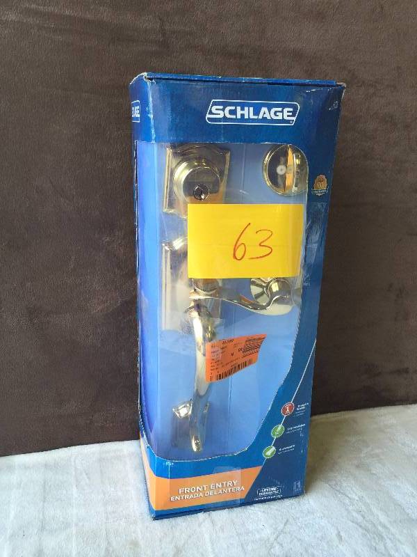 lot 63 image: Schilage Front Door Entry