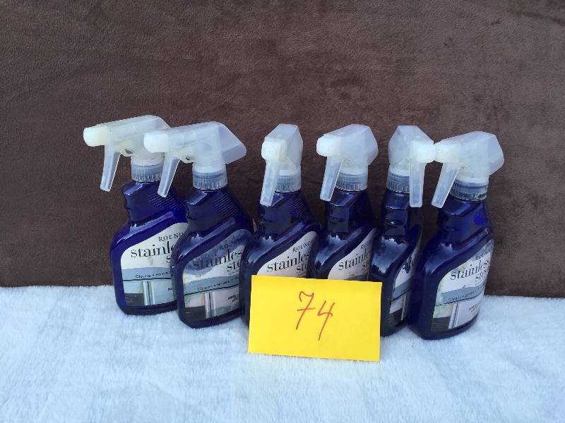 lot 74 image: Lot of Stainless Steel Cleaners