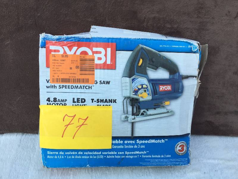 lot 77 image: Ryobi 4.8 Jig Saw