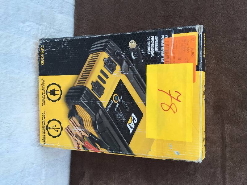 lot 78 image: CAT 1000 W Inverter