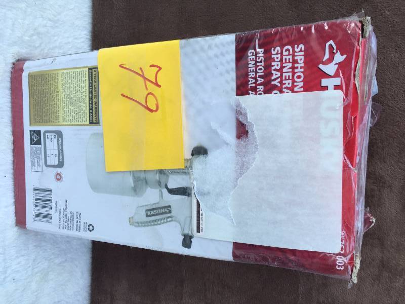 lot 79 image: Husky Siphon General Spray Gun