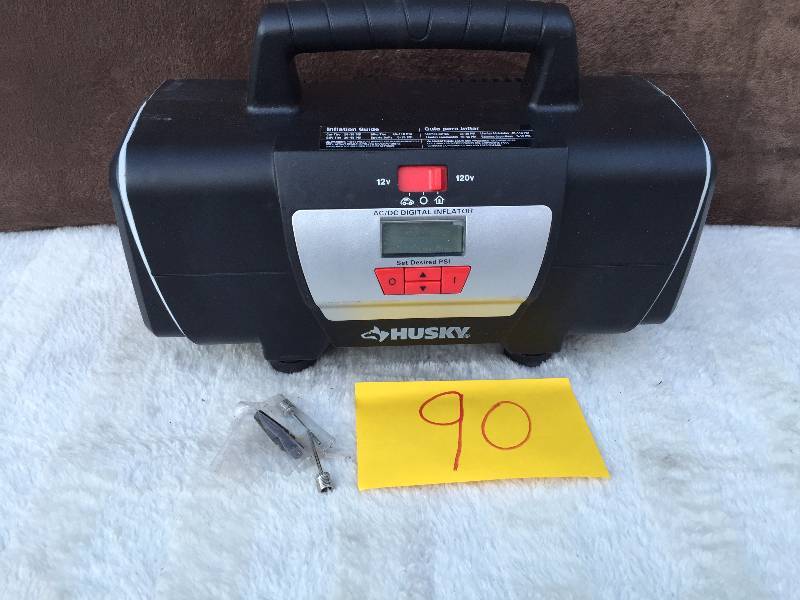 lot 90 image: Husky 12120 Auto and Home Inflator