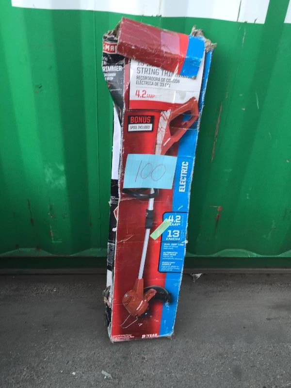 lot 100 image: Craftman Electric Trimmer