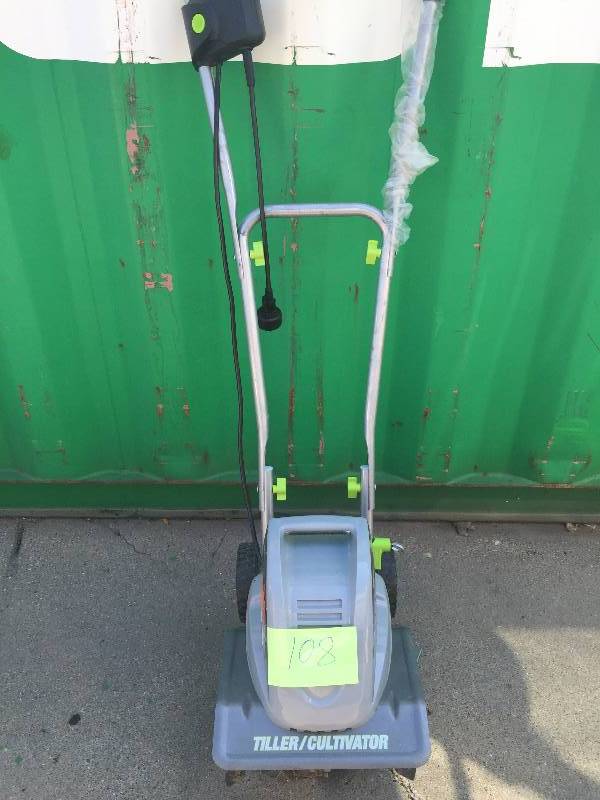 lot 108 image: Electric Tiller Cultivator