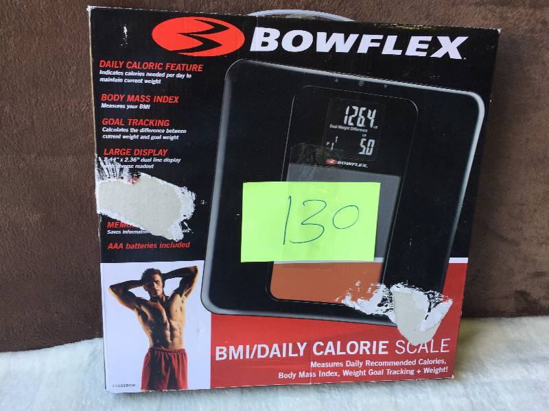 lot 130 image: Bowflex BMIDaily Calorie Scale