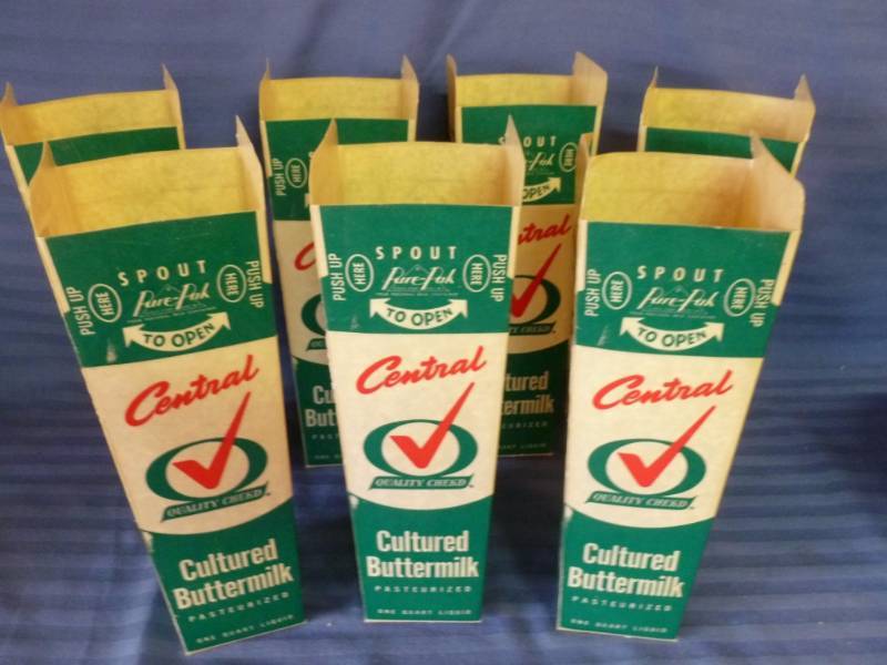 Vintage Milk Containers