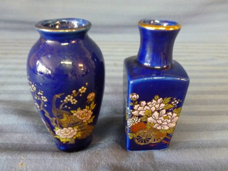 Cobalt Blue Vases