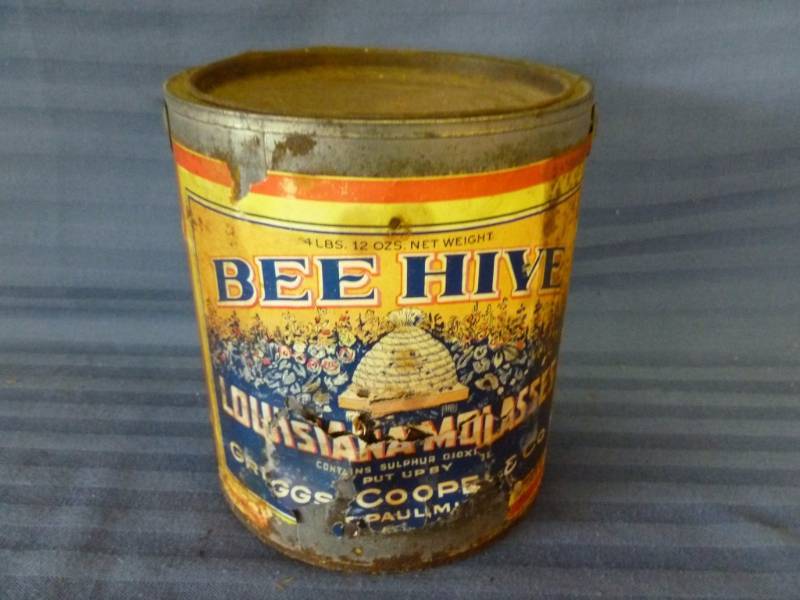 Vintage Metal Container