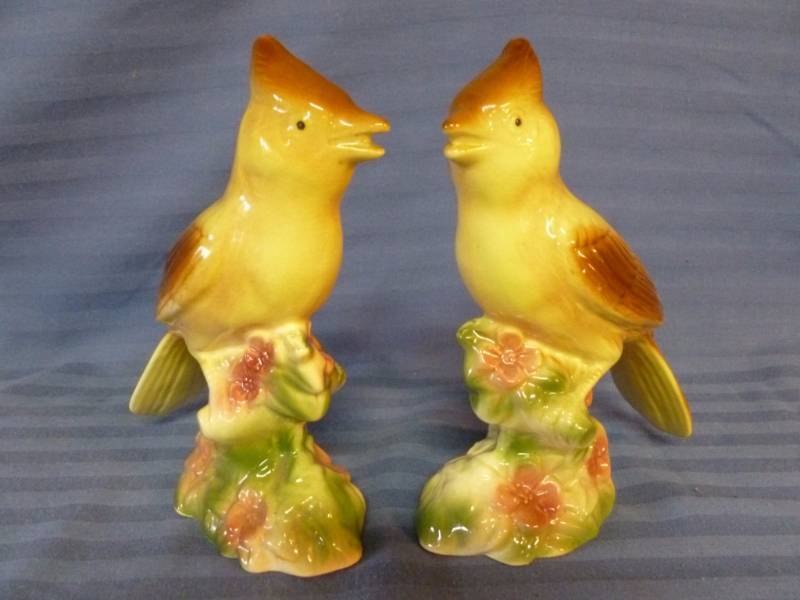 Vintage Porcelain Birds