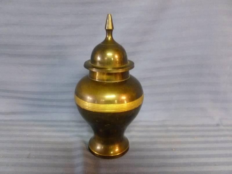 Solid Brass Urn