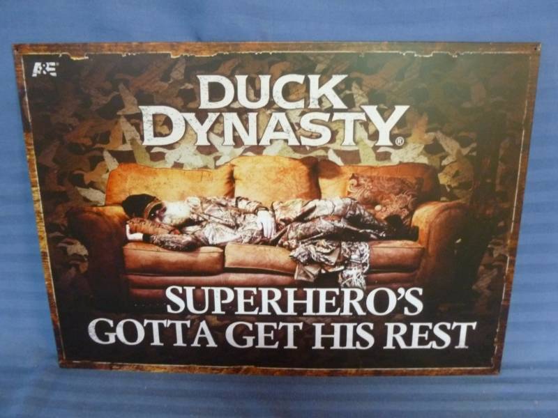 Collectible Duck Dynasty Sign