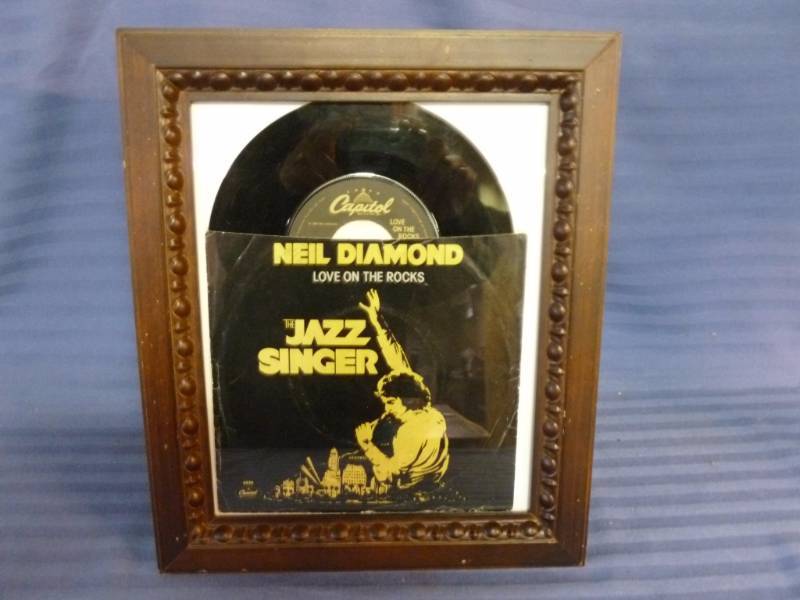 Collectible Framed Record