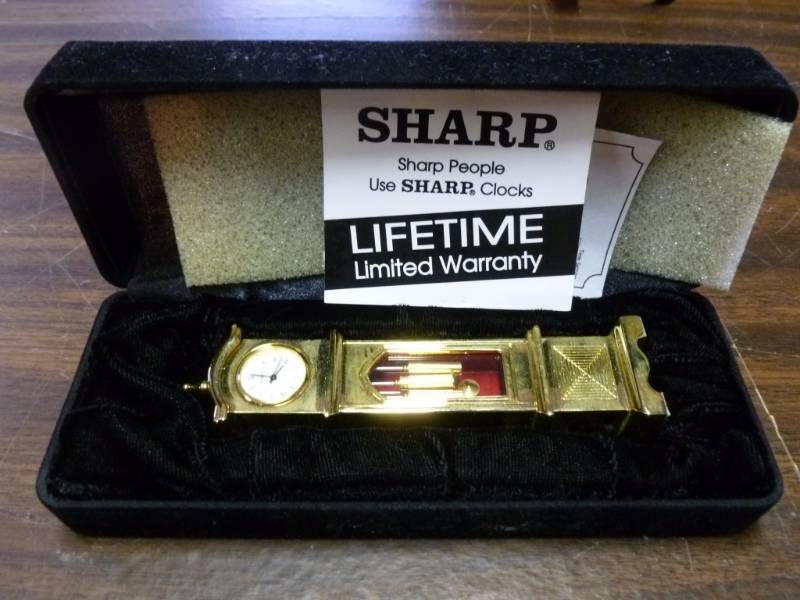 Sharp Clock