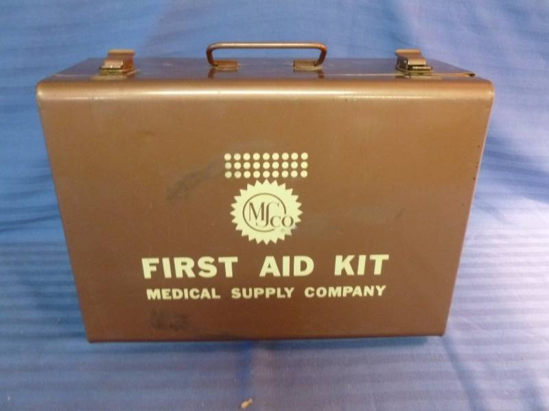 Vintage First Aid Box
