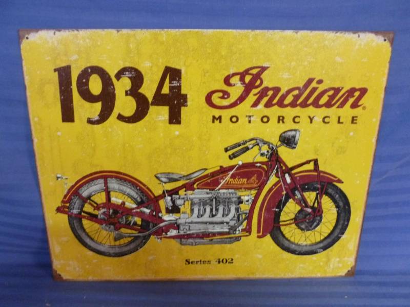 Indian Motorcycle Sign