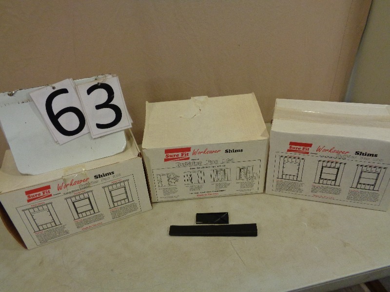 3 Boxes of New Shims