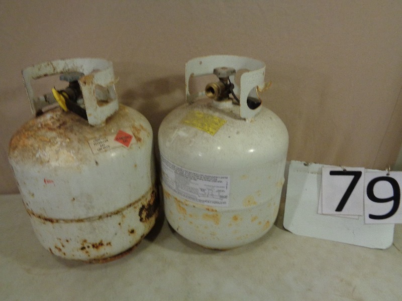 2 Propane Tanks