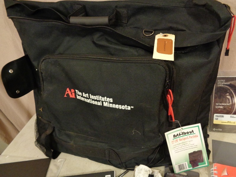 Portfolio and Art Supplies