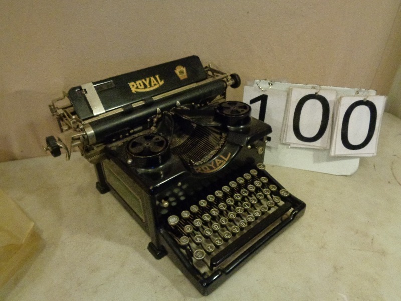 Very Old Royal Typewriter