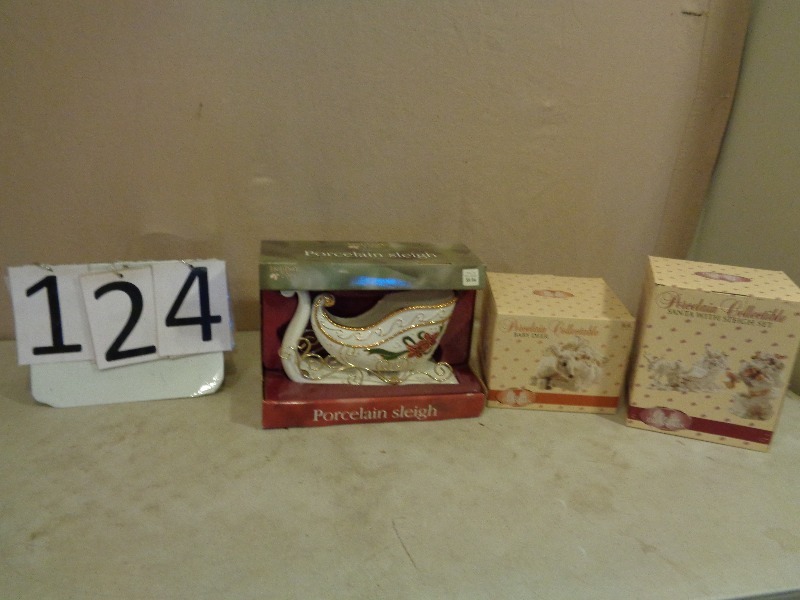 New Porcelian Christmas Items