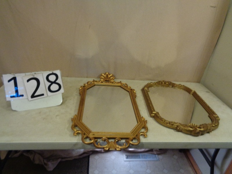 2 Framed Mirrors