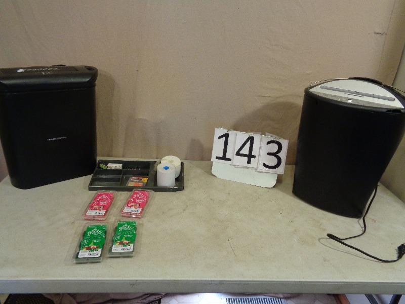 Wax Melts, Paper Shredders, and More