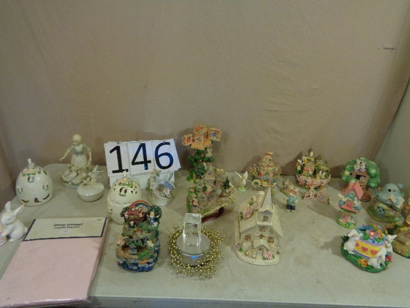 Adorable Easter Village, Decor, and More